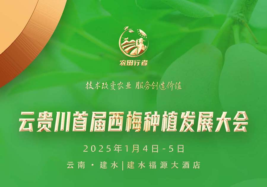 欢迎参加云贵川首届西梅种植发展大会！12月05日正式召开！